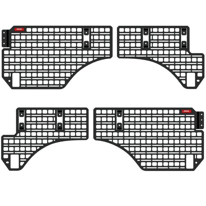 RAM 1500 Bedside Rack System - BuiltRight Industries - 4pc Kit - `19-`27